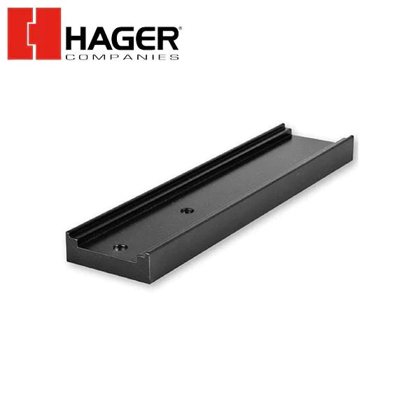 Hager - 297B BLK In Line Mounting Bracket for 297D