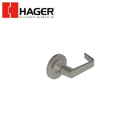 Hager - 3617 - Lever - Single Dummy - Satin Chrome - Optional Lever