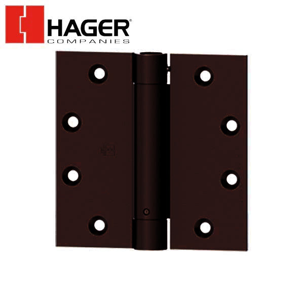 Hager - 1250 - Full Mortise - Spring Hinge - Standard Weight - Square Corner - Optional Size - Optional Finish