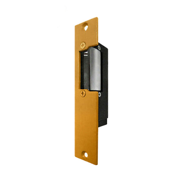 Trine - 1001-2 - 8-16VAC / 4-6VDC - 1000 Series - Electric Strike - Brass Powder Coated - UHS Hardware