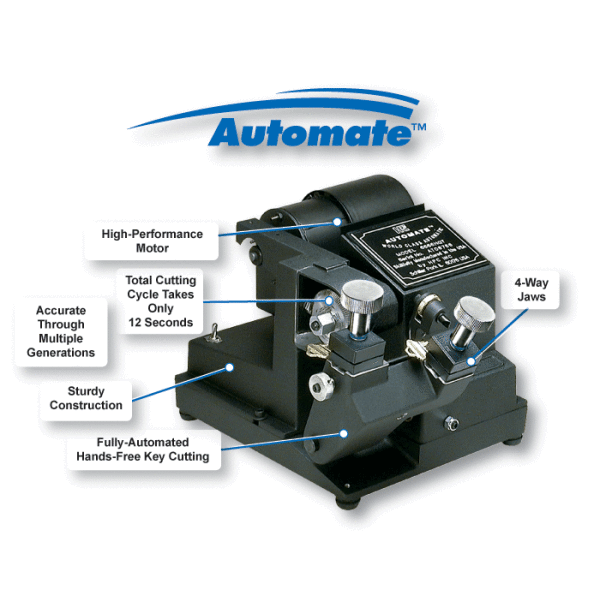 HPC - Automate  - 6666HQT -  Fully Automatic  Heavy Duty Key Duplicator - UHS Hardware