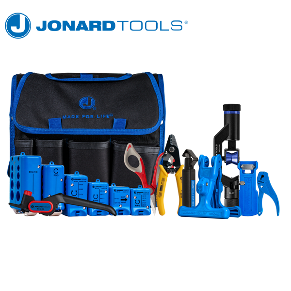 Jonard Tools - Fiber Optic Mid Span Slit & Ring Tool Kit (1.2 mm-18.2 mm)+ - UHS Hardware