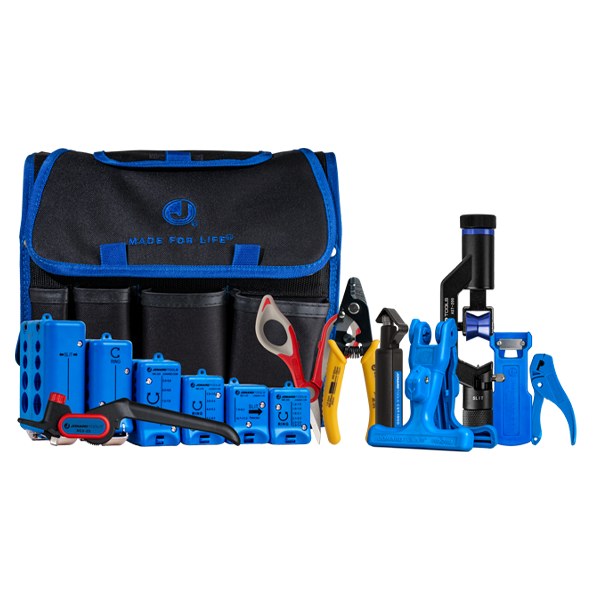 Jonard Tools - Fiber Optic Mid Span Slit & Ring Tool Kit (1.2 mm-18.2 mm)+ - UHS Hardware