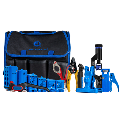 Jonard Tools - Fiber Optic Mid Span Slit & Ring Tool Kit (1.2 mm-18.2 mm)+ - UHS Hardware