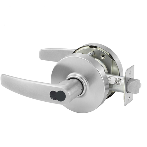 Sargent - 10G37 - Mechanical Cylindrical Lock - L Rose / B Lever - Classroom - LFIC - 26D - Satin Chrome Plated - Non Handed - Grade 1 - UHS Hardware