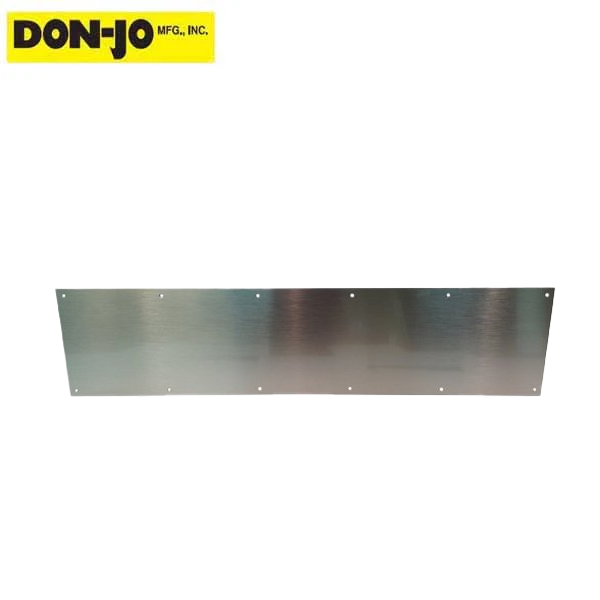 Don-Jo - 90 - Metal Kick Plate - Optional Dimensions & Finishes - UHS Hardware
