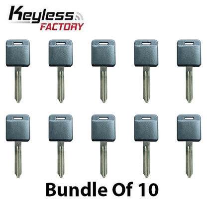 10 x 2014-2019 Nissan Rogue - NI07 Transponder Key (AES Chip) (AFTERMARKET) (Bundle of 10) - UHS Hardware