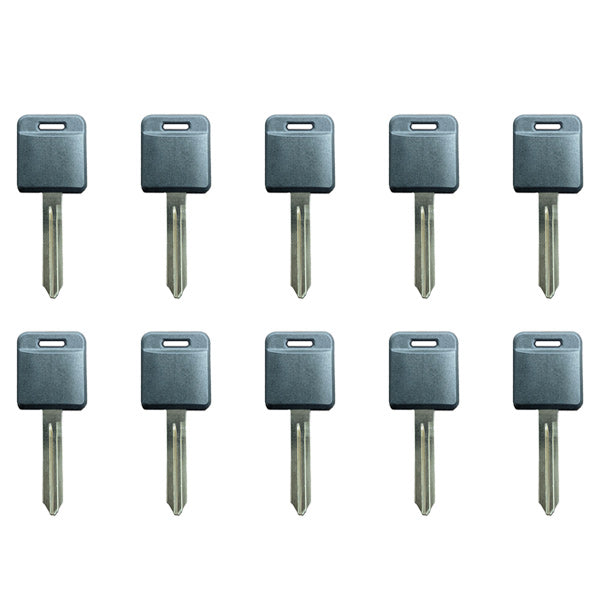 10 x 2014-2019 Nissan Rogue - NI07 Transponder Key (AES Chip) (AFTERMARKET) (Bundle of 10) - UHS Hardware