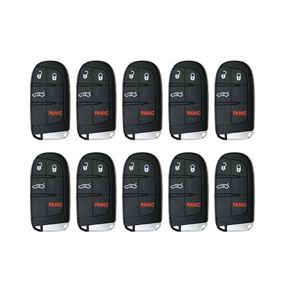 2015-2021 Dodge Chrysler / 4-Button Smart Key / PN: 68394196AA / M3M-40821302 (AFTERMARKET) (BUNDLE OF 10) - UHS Hardware