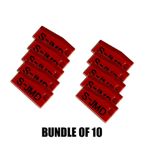 JMD - Cloneable Red Super Chip - 46 / 4C / 4D / T5 / G / 47 / 48 - Handy Baby Cloner (BUNDLE OF 10) - UHS Hardware