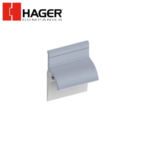 Hager - 770S - Door Bottom - Sweep w/ Rain Drip - 36" - Aluminum - Optional Insert