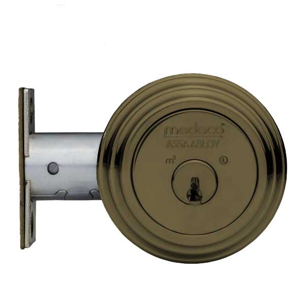 Medeco - Maxum Residential BiAxial - M3 - Double Deadbolt - 13 - Oil Rubbed Bronze - DLT Keyway - UHS Hardware