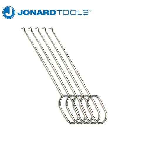 Jonard Tools - Push Spring Hook, 6" (Pack of 5) - UHS Hardware