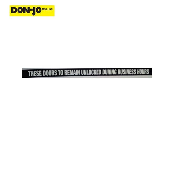 Don-Jo - DD 4 - Door Decal - UHS Hardware