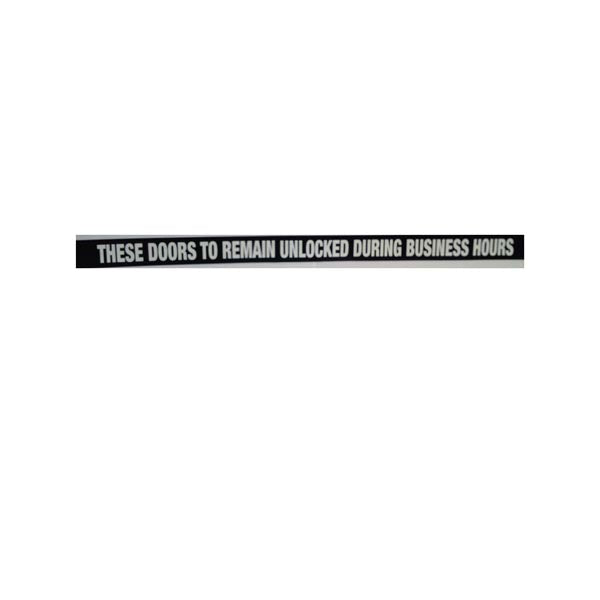 Don-Jo - DD 4 - Door Decal - UHS Hardware