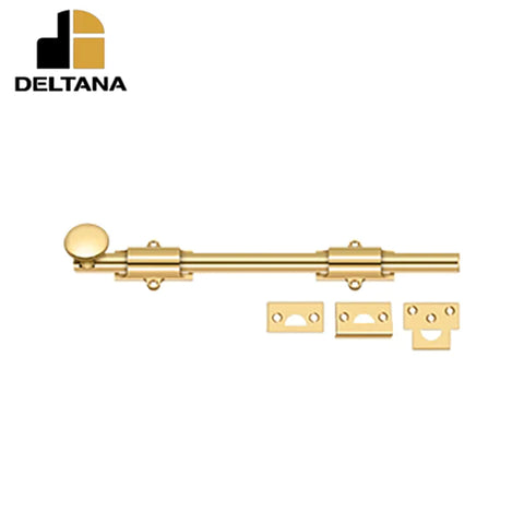 Deltana - 12" Surface Bolt - Heavy Duty - Optional Finish