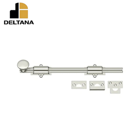 Deltana - 12" Surface Bolt - Heavy Duty - Optional Finish