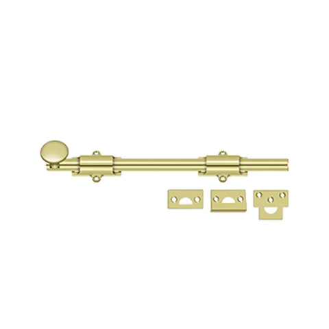 Deltana - 12" Surface Bolt - Heavy Duty - Optional Finish