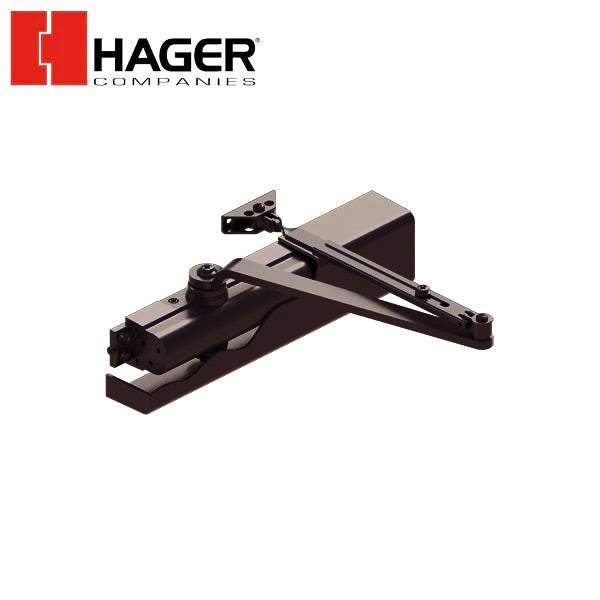 Hager - 5200 - Grade 1 Heavy Duty Door Closer - Optional Finish - Optional Mount - Optional Arm