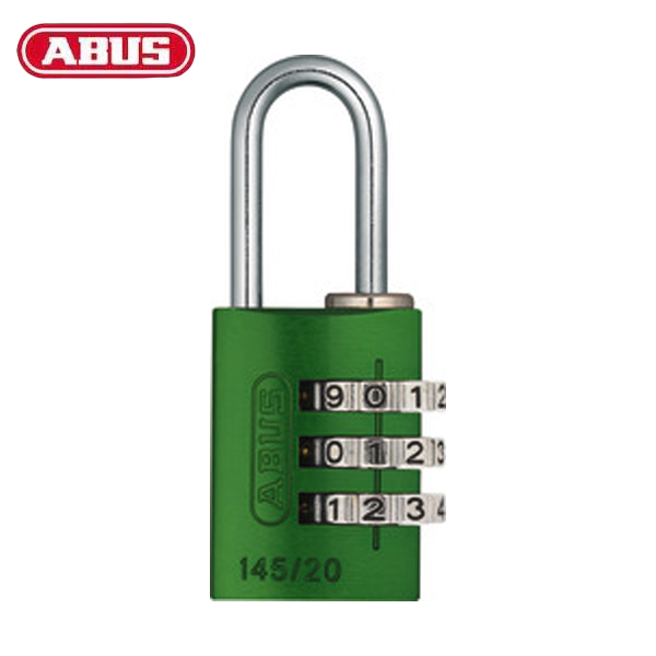 Abus - 14520 - Combination Lock 145/20 Lock-Tag - Optional Finish - UHS Hardware