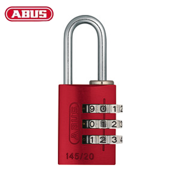 Abus - 14520 - Combination Lock 145/20 Lock-Tag - Optional Finish - UHS Hardware