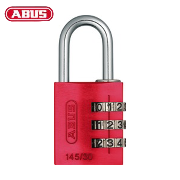 Abus - 14530 - Combination Lock 145/30 Lock-Tag - Optional Finish