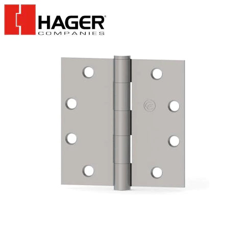 Hager - EC 1100 - Full Mortise - 5-Knuckle - Plain Bearing - Standard Weight - 4.5" x 4.5" - Optional Finish - Optional Pin Function