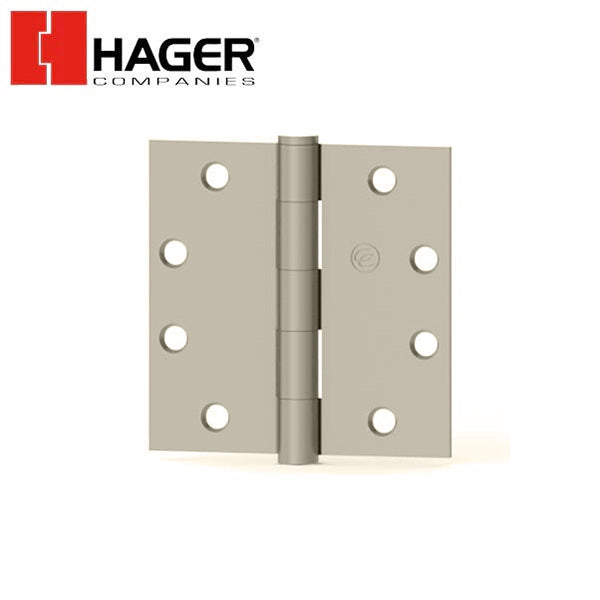 Hager - EC 1100 - Full Mortise - 5-Knuckle - Plain Bearing - Standard Weight - 4.5" x 4.5" - Optional Finish - Optional Pin Function