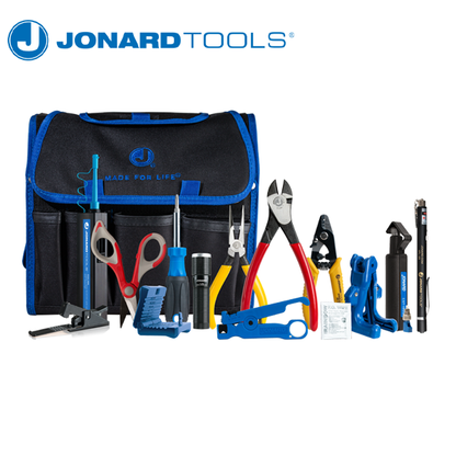 Jonard Tools - TK-150 - Fiber Prep Kit with Connector Cleaner/ Fiber Cleaver & Visual Fault Locator - UHS Hardware