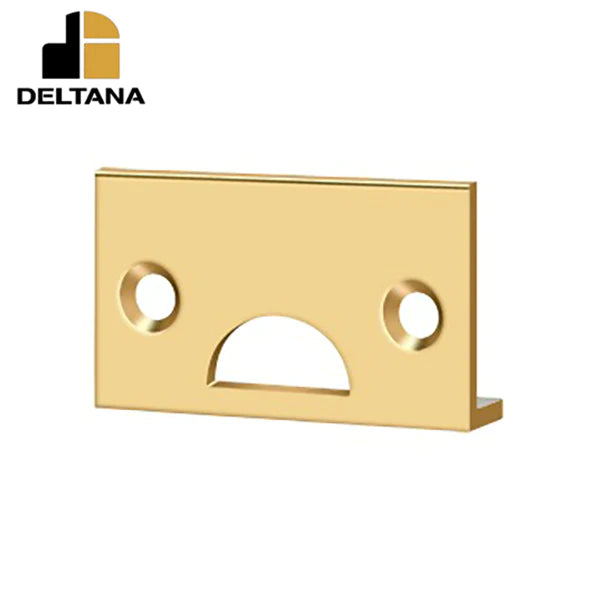 Deltana - Angle Strike - Solid Brass - Optional Finish