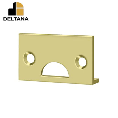 Deltana - Angle Strike - Solid Brass - Optional Finish