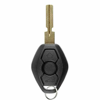 2000-2003 BMW 5 6 7 Z3 Series / 3-Button Remote Head Key / LX8FZV / 4 Track EWS (RK-BMW-EWS2) - UHS Hardware