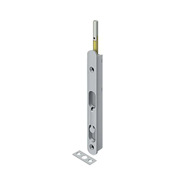 Deltana - 18" Extension Flush Bolt - Zinc - US26D