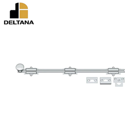 Deltana - 18" Surface Bolt - Heavy Duty - Optional Finish