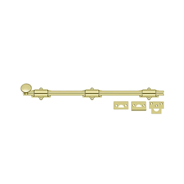 Deltana - 18" Surface Bolt - Heavy Duty - Optional Finish