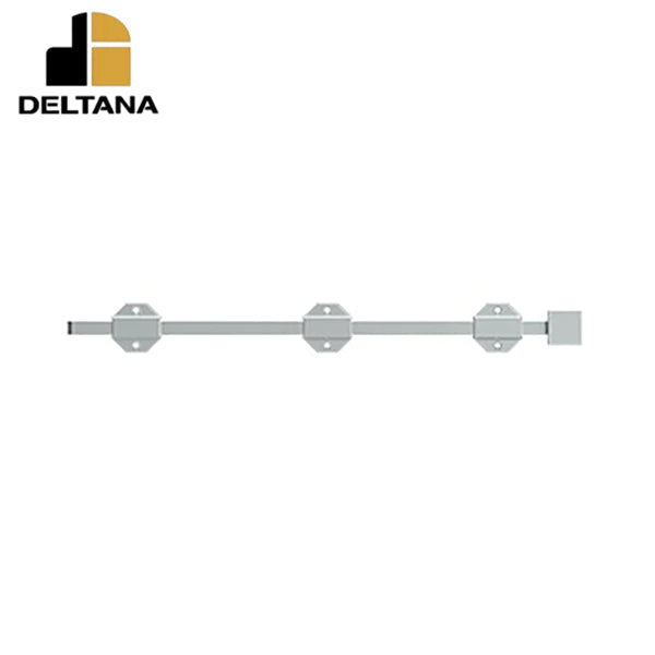 Deltana - 18" Modern Surface Bolt - Heavy Duty - Solid Brass - Optional Finish