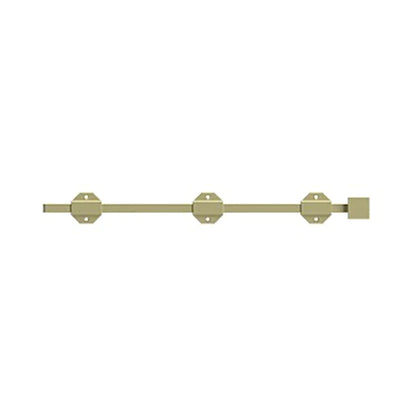 Deltana - 18" Modern Surface Bolt - Heavy Duty - Solid Brass - Optional Finish