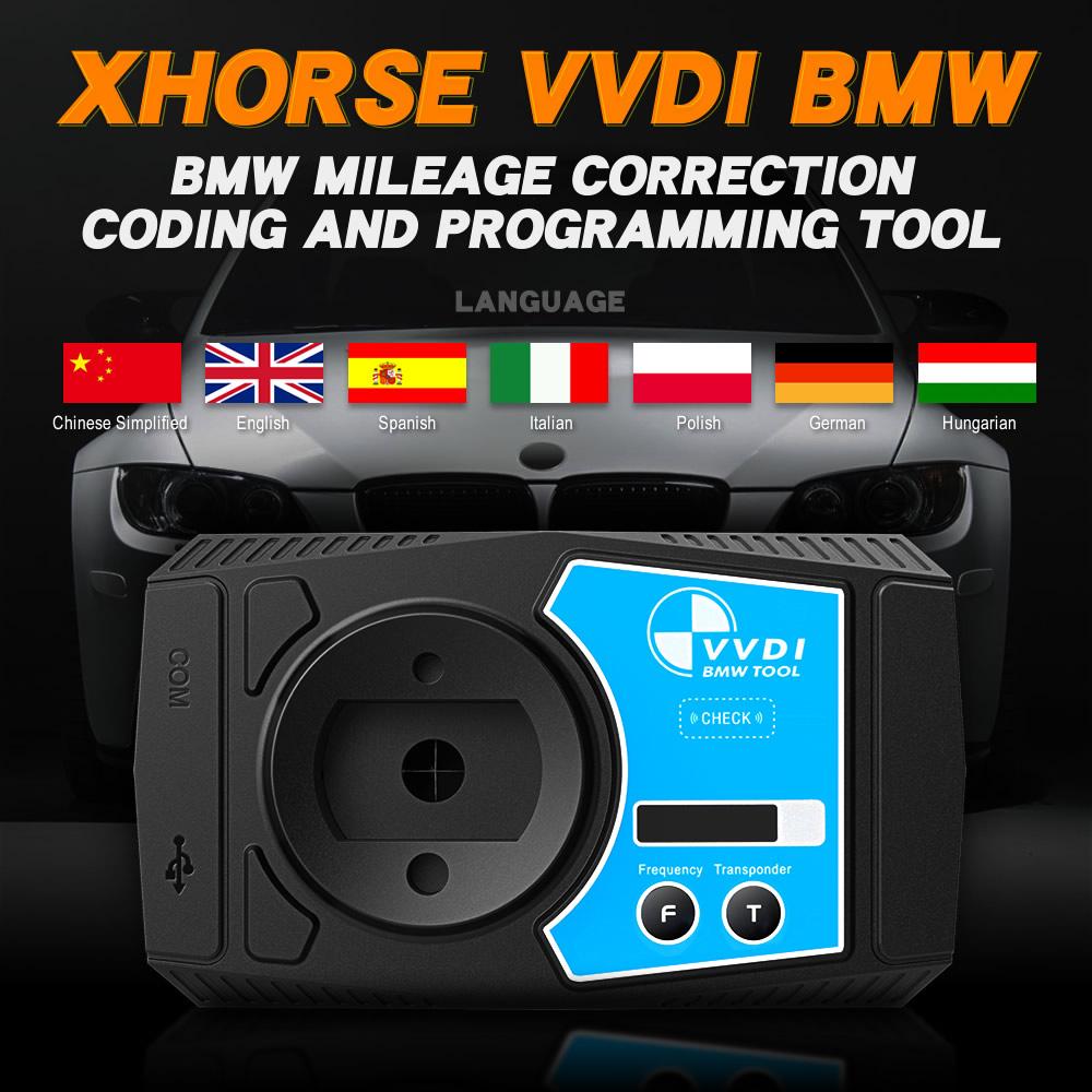 XHorse - VVDI BMW Programming Tool - Support Mileage Correction - UHS Hardware