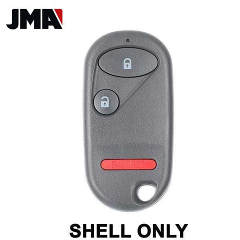 1994-2011 Honda / 3-Button Keyless Entry Remote SHELL for G8D-452H-A / E4EG8DJ / OUCG8D-344H-A (JMA) - UHS Hardware