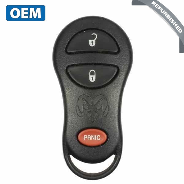 1997-2007 Dodge Durango / Ram / 3-Button FOB Keyless Entry Remote / PN: 56045497 / GQ43VT9T (OEM) - UHS Hardware
