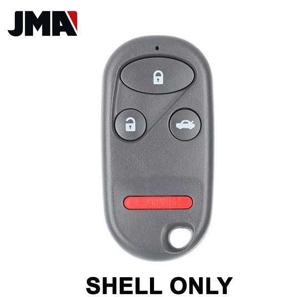 1997-2008 Honda / 4-Button Keyless Entry Remote SHELL for KOBUTAH2T / E4EG8DJ / OUCG8D-344H-A (JMA) - UHS Hardware