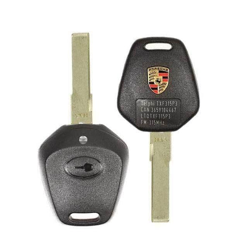 1999-2000 Porsche 911 / 1-Button Remote Head Key / PN: 996-637-243-01 / LTQTXF315P3 (OEM) - UHS Hardware