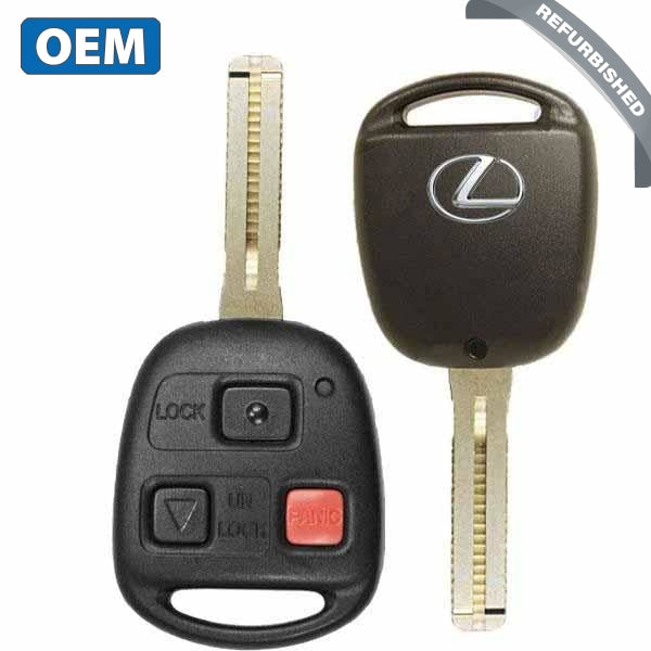 1999-2003 Lexus RX300 / 3-Button Remote Head Key / PN: 89070-48020 / NI4TMTX-1 (OEM) - UHS Hardware