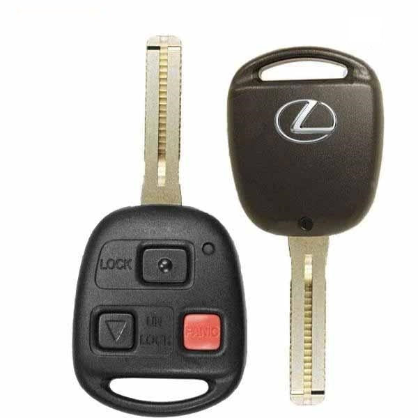 thumbnail image 2 of 2x Replacement Remote Key Fob For Lexus RX300 (2000-2003) – N14TMTX-1, 89070-48020, 313Mhz, 4C Chip 2 of 5