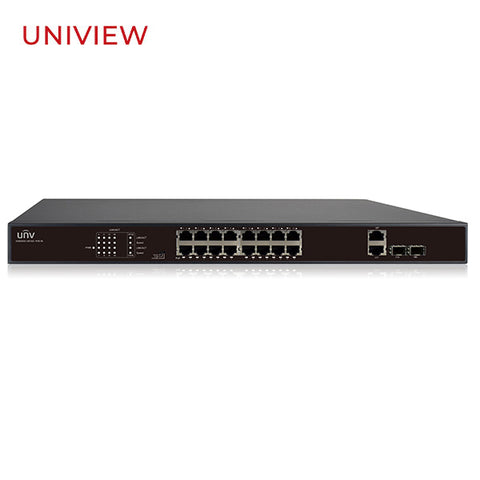 Uniview / UNV / 16 port POE Switch / UNV-POE-16T2GC - UHS Hardware