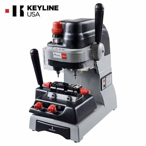 Keyline - 303 - Key Cutting Machine - For Laser & Dimple Keys - UHS Hardware