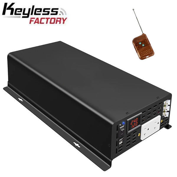 RBU5 - 12VDC - 5000 Watt Pure Sine Wave Inverter - Bi-Directional Inverter - DC to AC - Optional Remote Connectivity - USB Ports - UHS Hardware