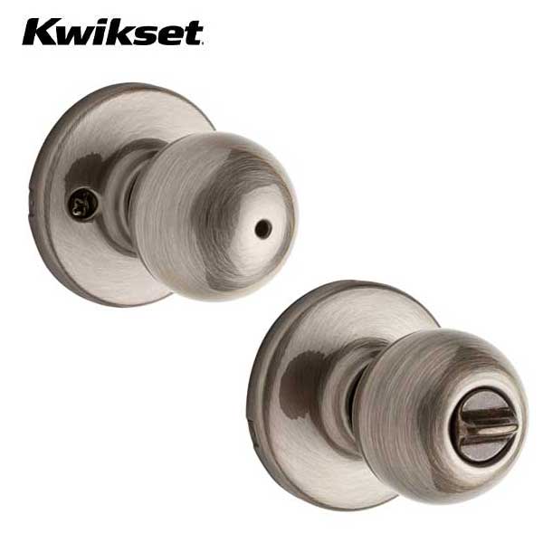 Kwikset - Polo Knob Set - Round Rose - Optional Finish - Optional Function - Grade 3 - UHS Hardware
