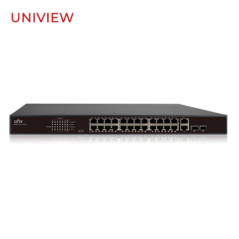 Uniview / UNV / 24 port POE Switch / UNV-POE-24T2GC - UHS Hardware