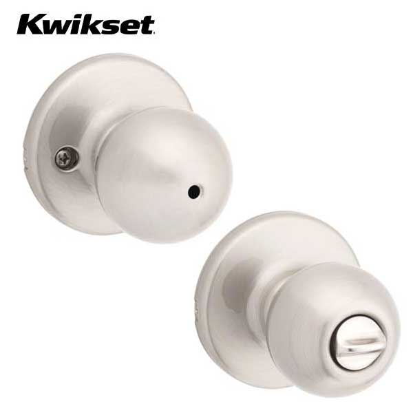 Kwikset - Polo Knob Set - Round Rose - Optional Finish - Optional Function - Grade 3 - UHS Hardware